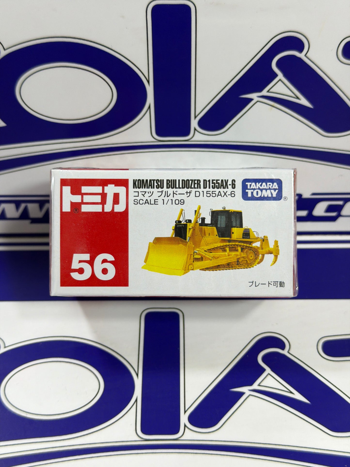 56 KOMATSU BULLDOZER D155AX6 TAKARA TOMY