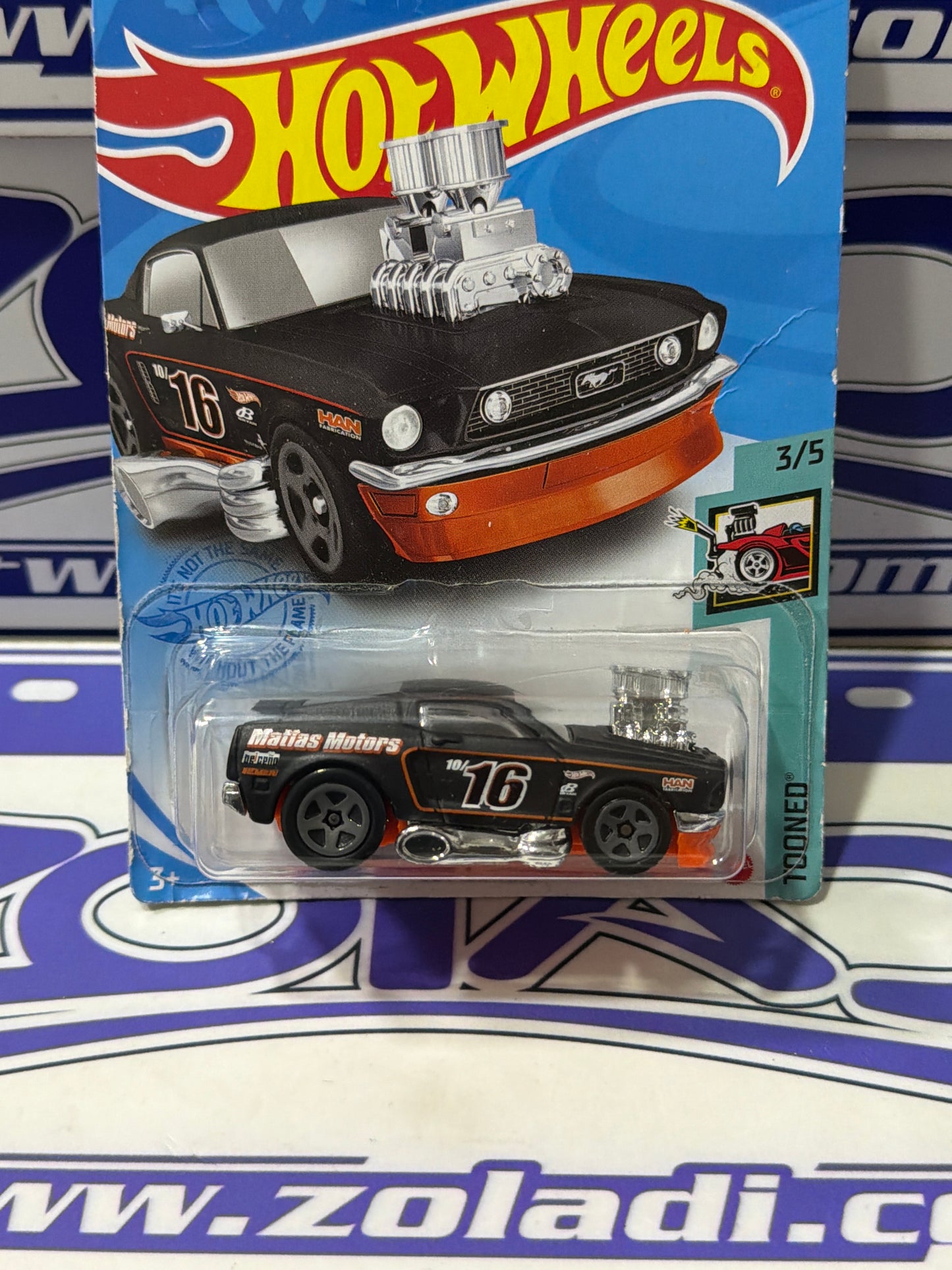 GRY01 MUSTANG TOONED