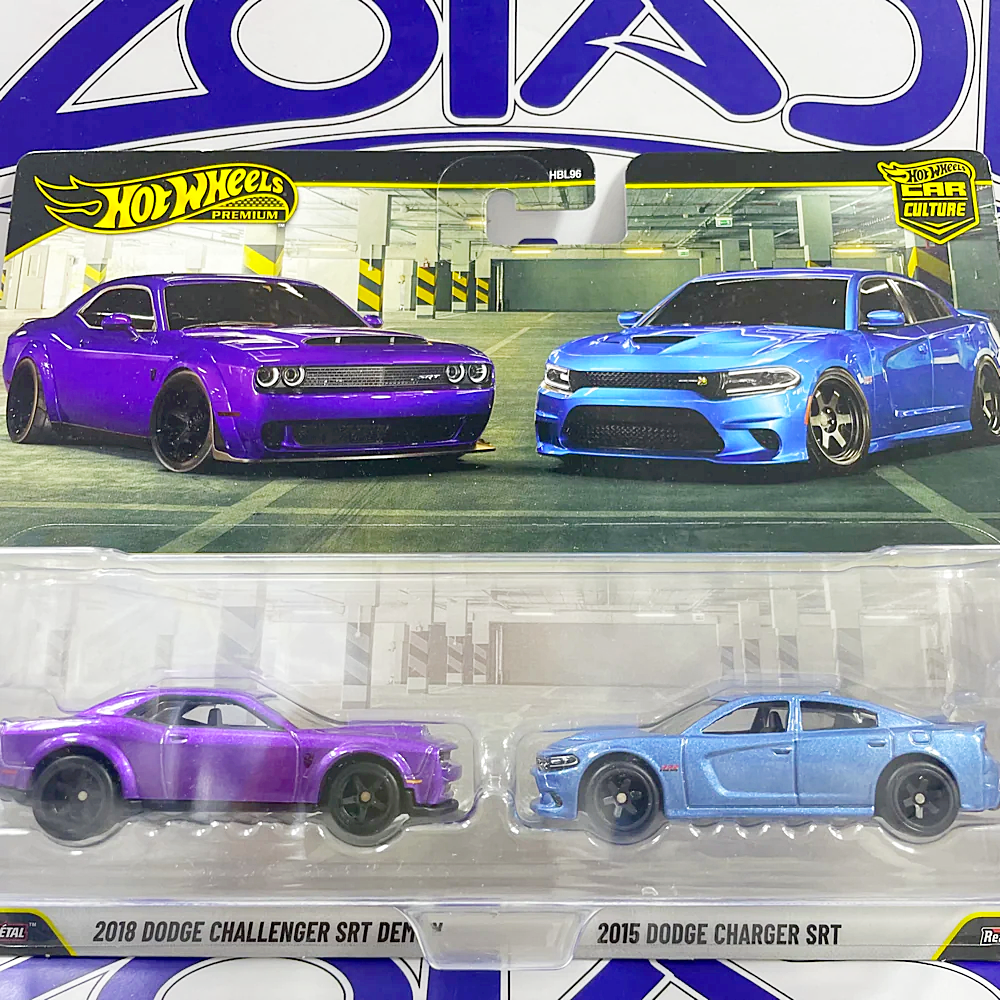 PROMO DEL DÍA JHW47 2018 DODGE CHALLENGER SRT DEMON & 2015 DODGE CHARGER SRT