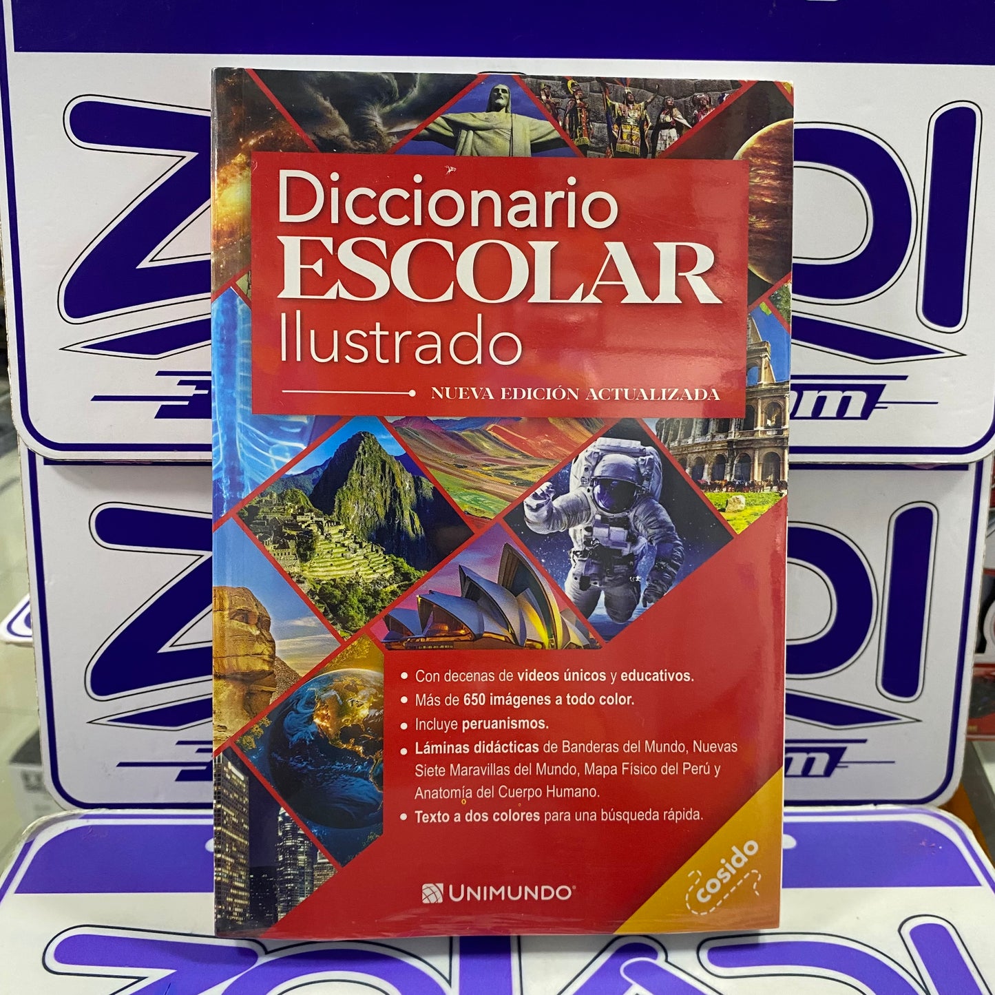DICCIONARIO ESCOLAR ILUSTRADO UNIMUNDO