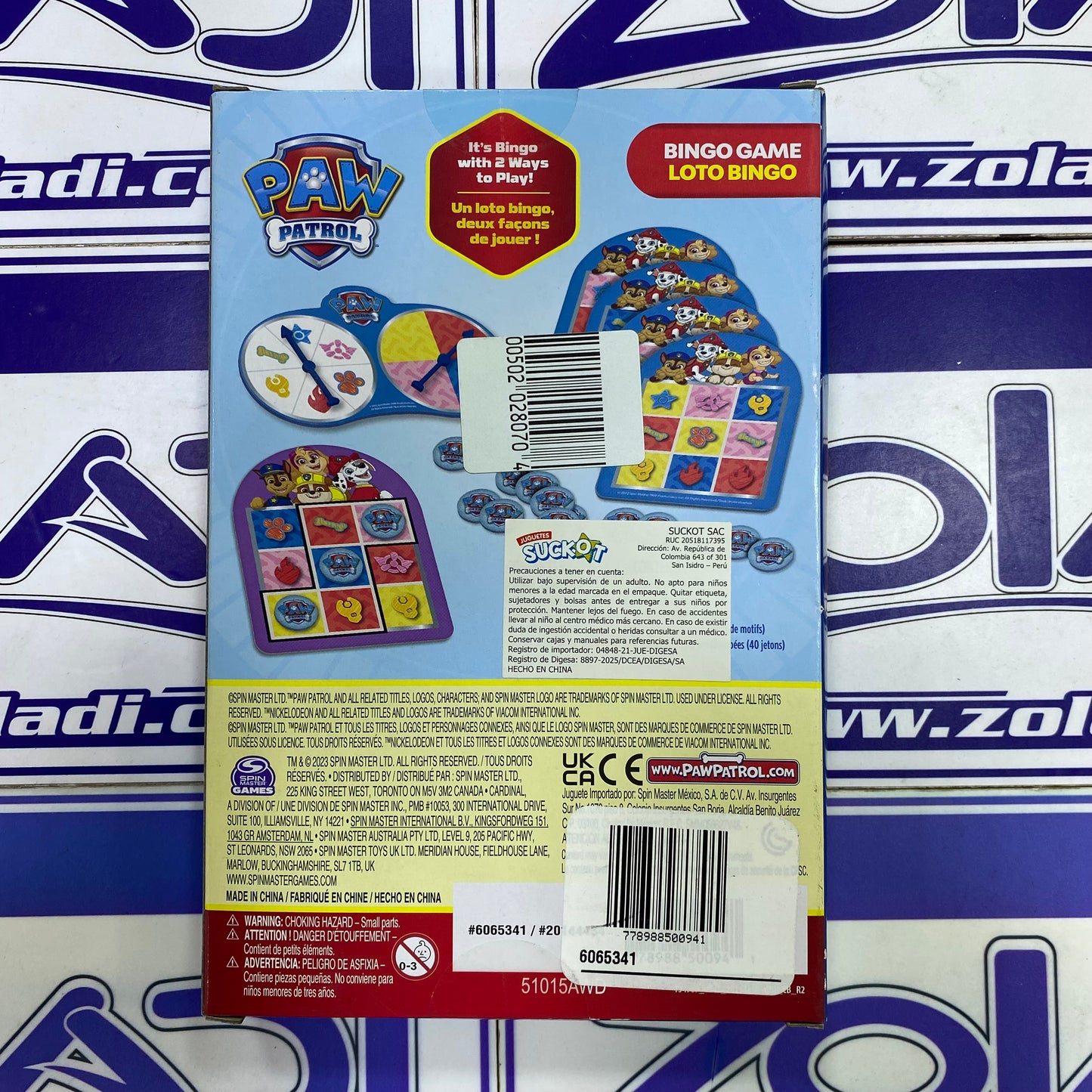 JUEGO DE MESA BINGO