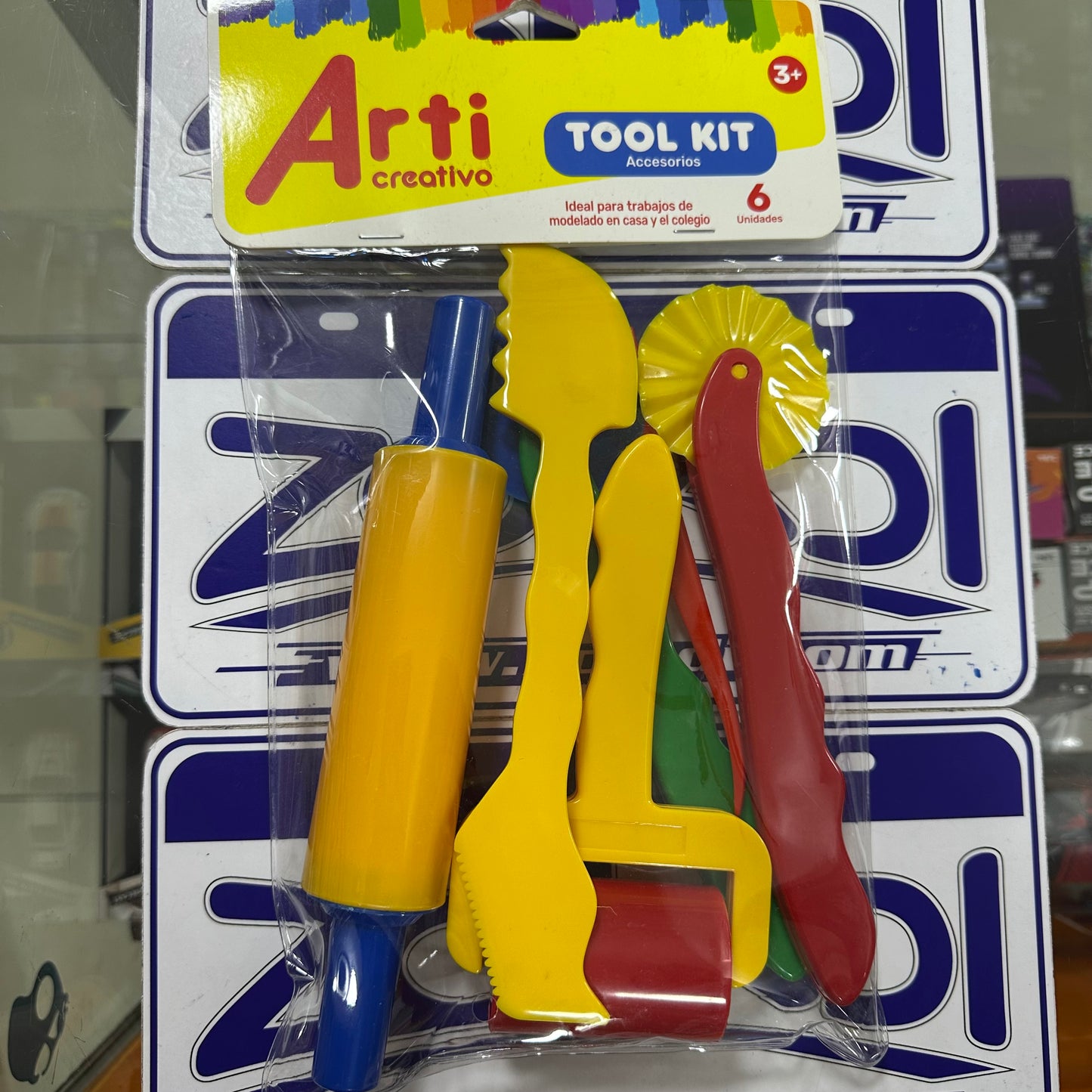 SET DE HERRAMIENTAS PARA PLASTILINA 6PCS