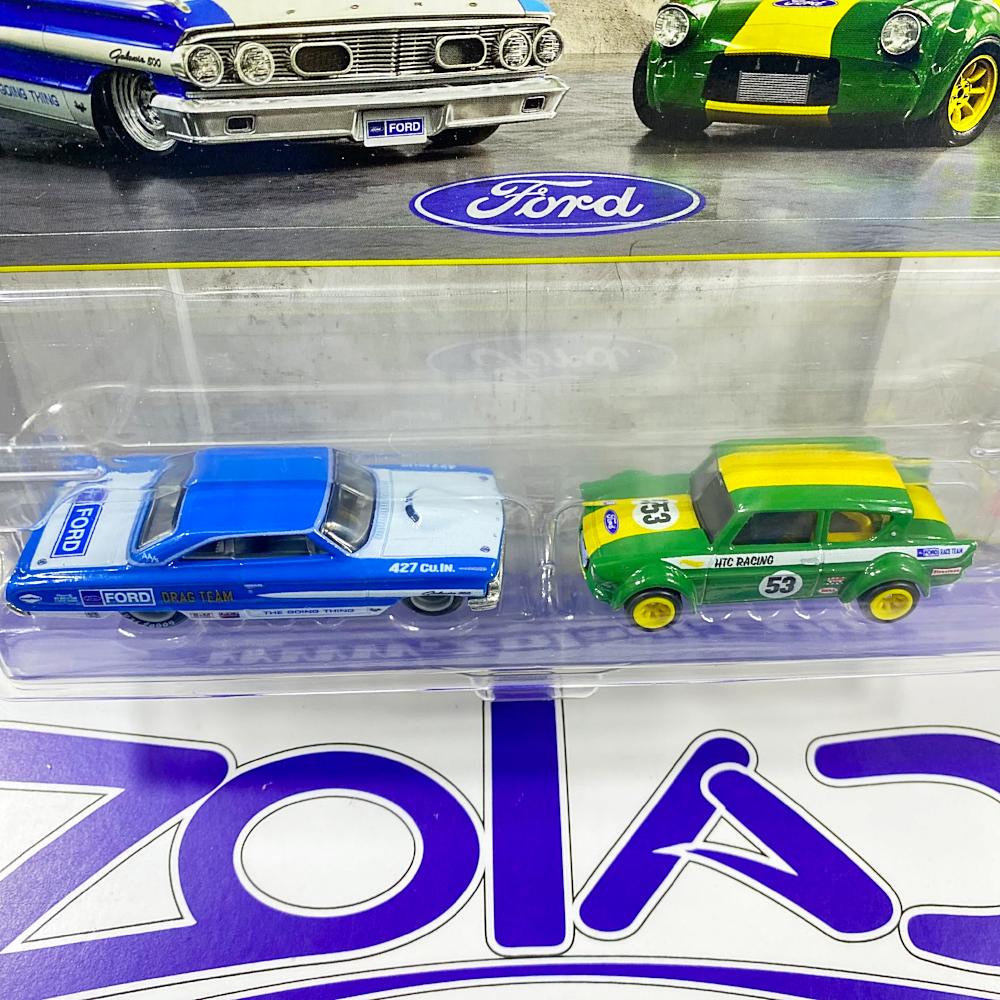 JHW50 CUSTOM PERSONNALISE 64 GALAXIE 500 / 67 FORD ANGLIA RACER VOITURE DE COURSE