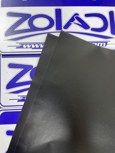 2 PLIEGOS PAPEL LUSTRE NEGRO