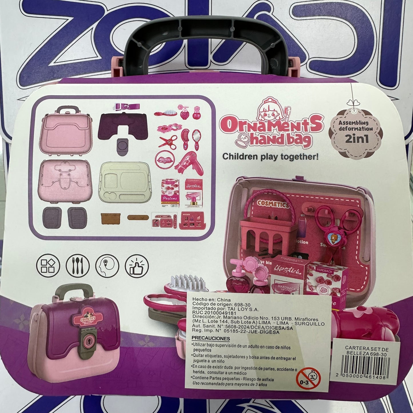 Darkloi CARTERA DE JUGUETE SET DE BELLEZA tienda Zoladi