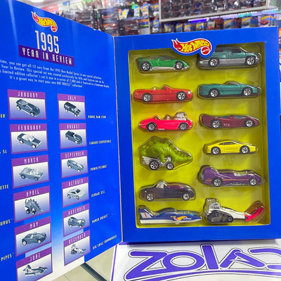 SET 1995 YEAR IN REVIEW HOTWHEELS