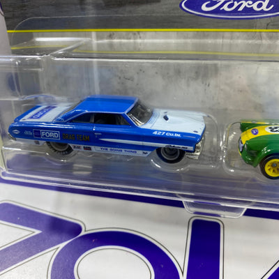 JHW50 CUSTOM PERSONNALISE 64 GALAXIE 500 / 67 FORD ANGLIA RACER VOITURE DE COURSE