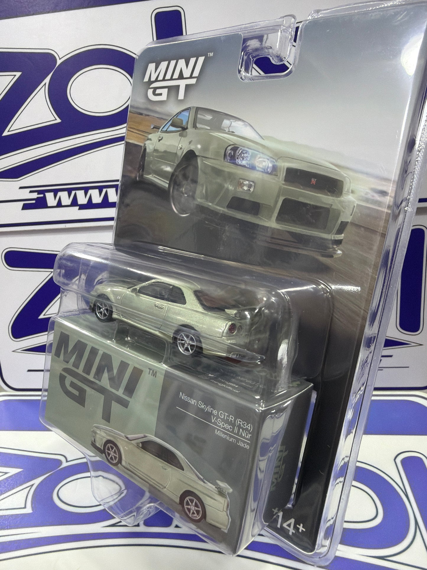 1003 NISSAN SKYLINE GTR R34 MINI GT