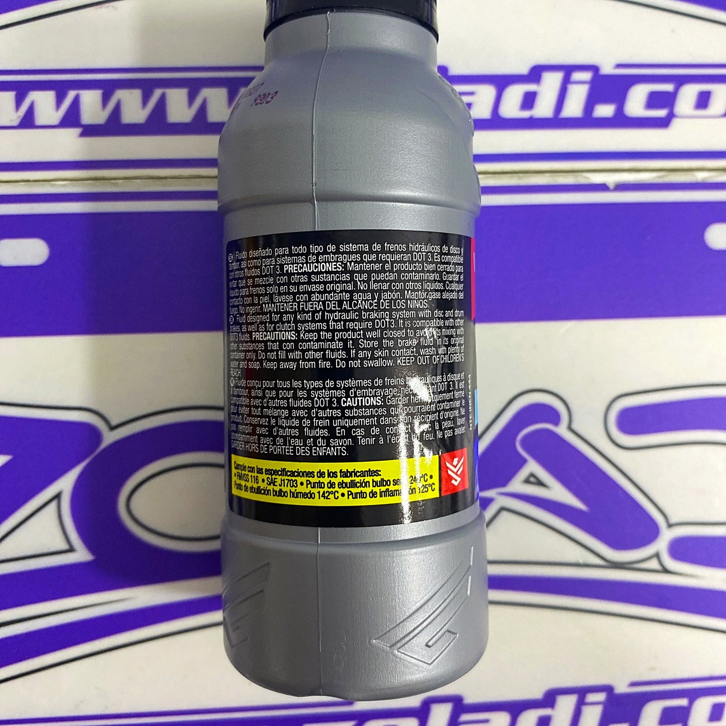 LIQUIDO PARA FRENOS DOT3 120ml