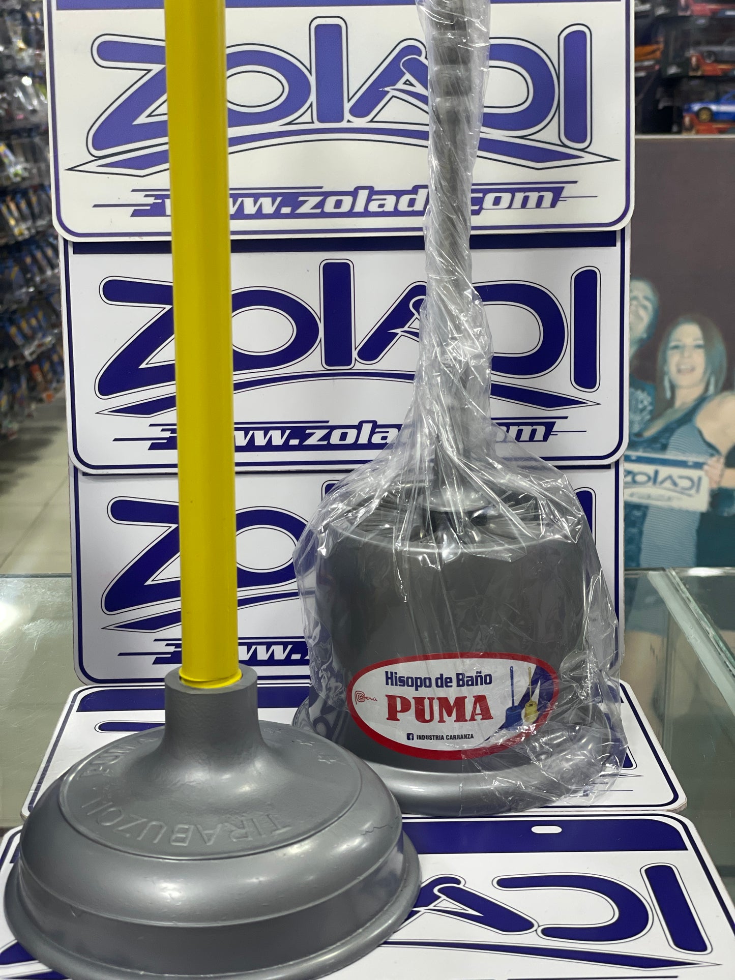 PACK LIMPIEZA DE INODORO - DESATORADOR E HISOPO