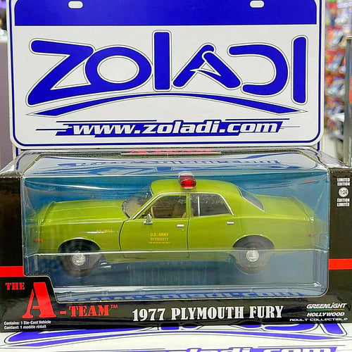 84103 PLYMOUTH FURY 1/24 GREENLIGHT