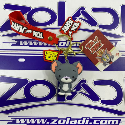 LLAVERO DE SILICONA 3D DEL PERSONAJE TOM - PARURO - Zoladi Perú