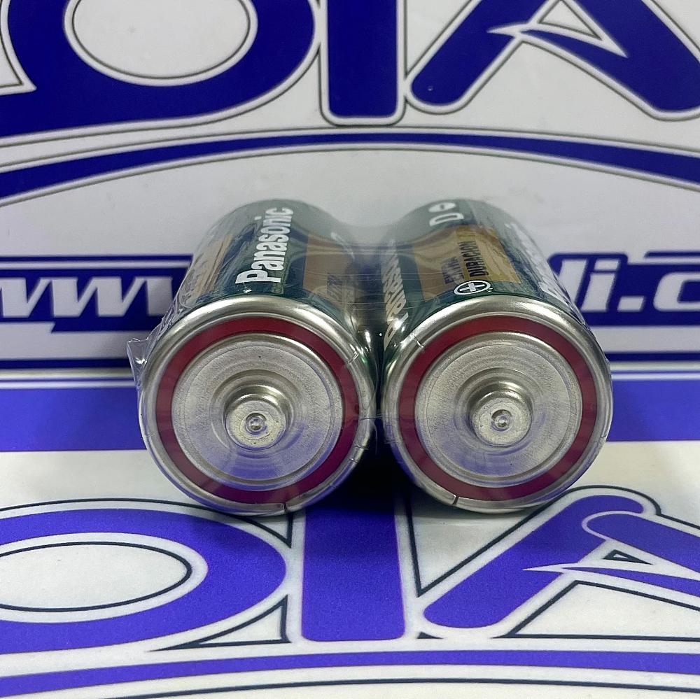 PILAS TIPO D PANASONIC 1.5V EXTRA DURACION
