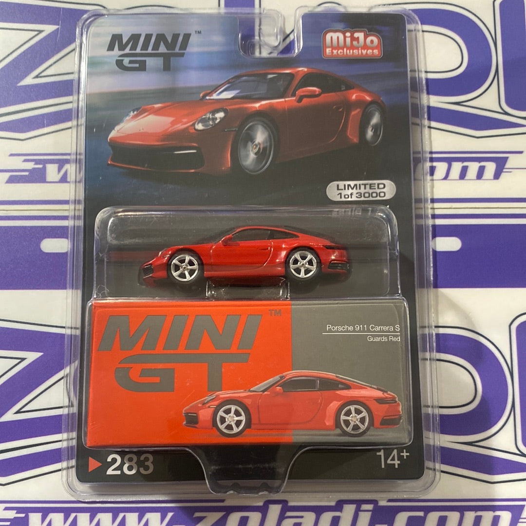 283 PORSCHE 911 CARRERA S Mini GT 1/64 | Zoladi