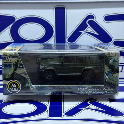 2014 TOYOTA LAND CRUISER LC 76 MILITARY GREEN PARA64