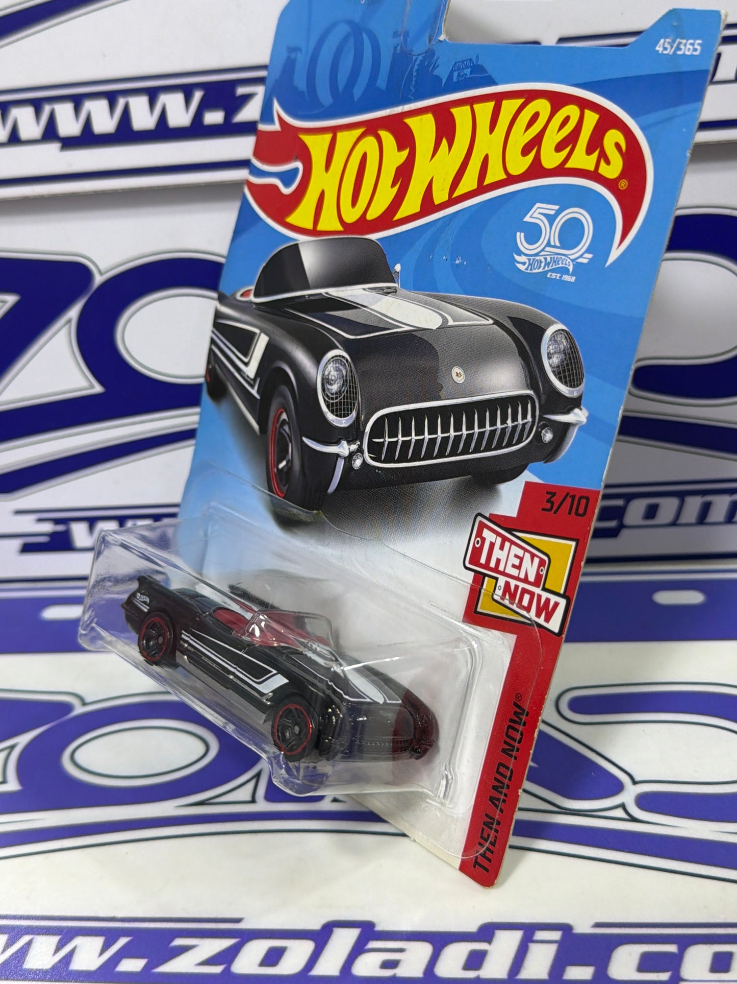 FJX90 CORVETTE 55 50 ANIVERSARIO HOTWHEELS