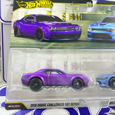JHW47 2018 DODGE CHALLENGER SRT DEMON & 2015 DODGE CHARGER SRT