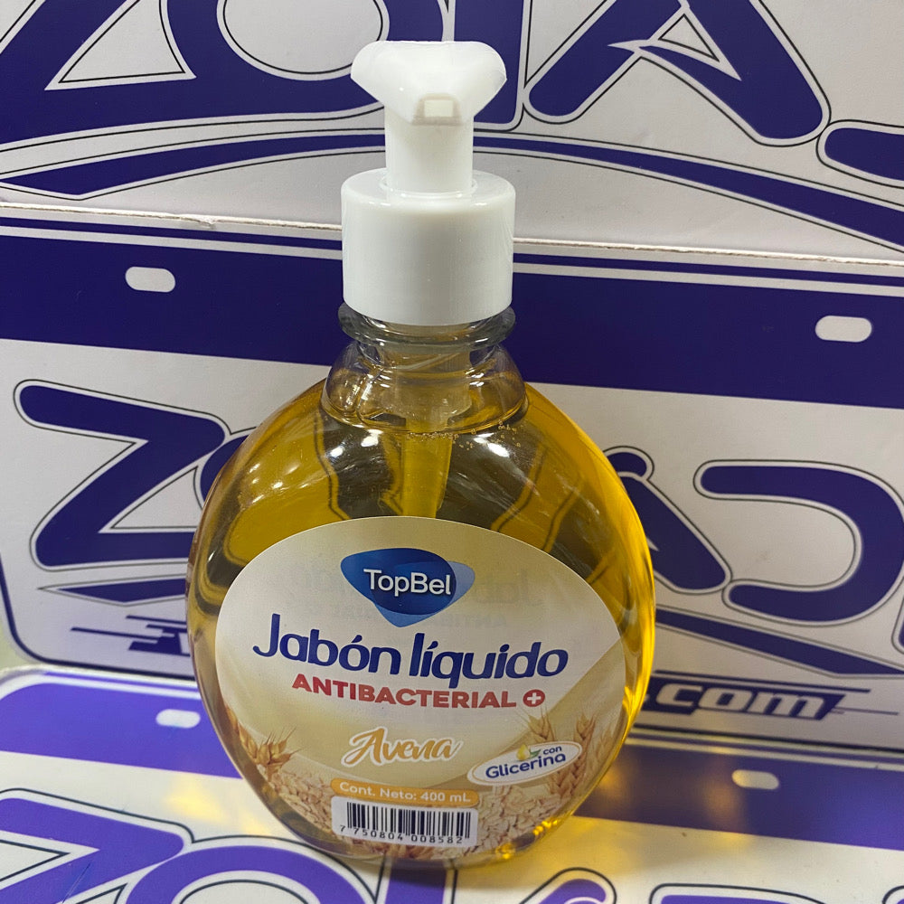 JABÓN LÍQUIDO ANTIBACTERIAL AVENA DE 400ml
