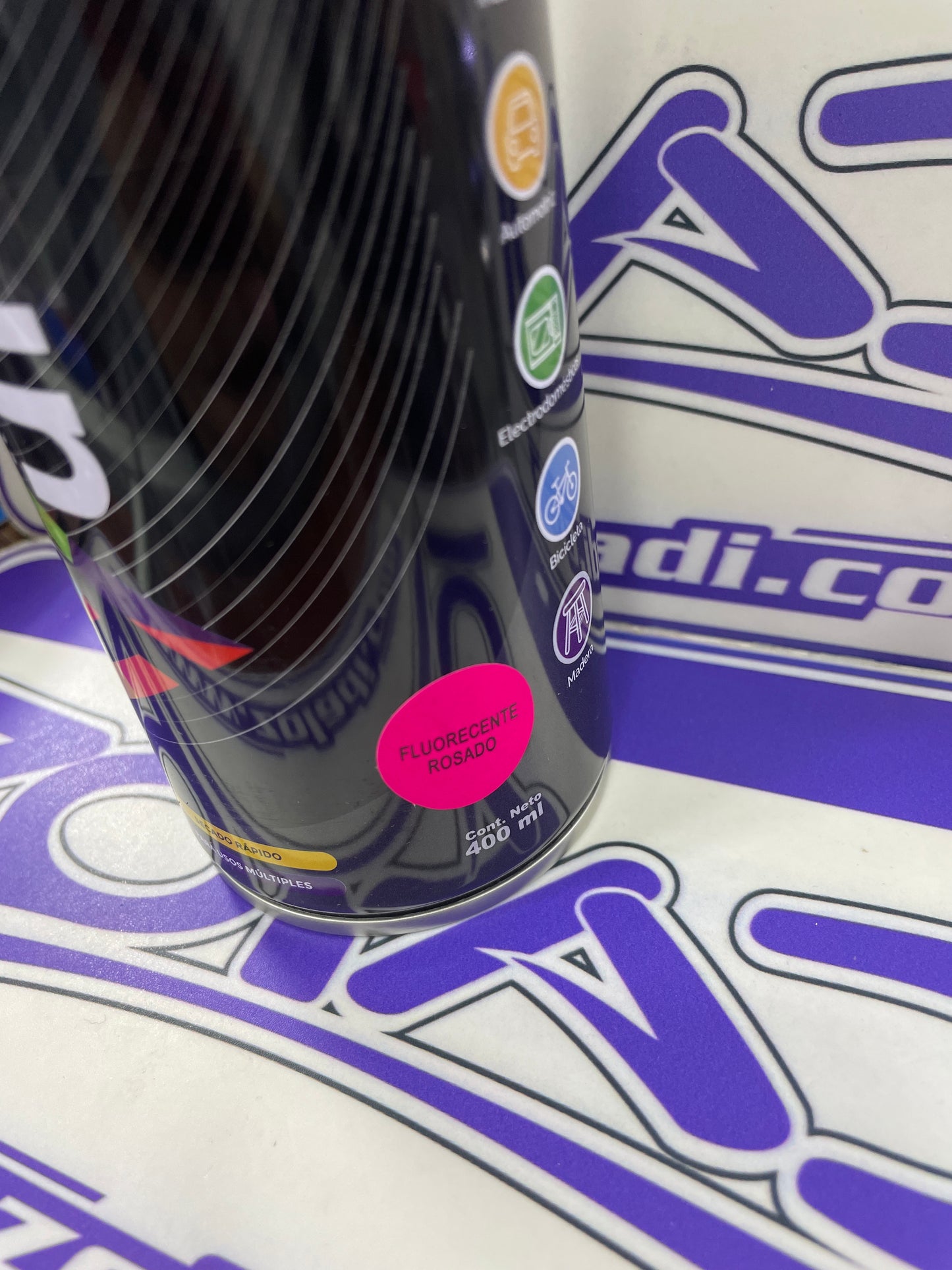 ROSADO FLUORESCENTE - PINTURA EN SPRAY YURAK