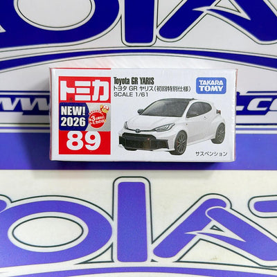 89 TOYOTA GR YARIS TAKARA TOMY PRIMERA EDICIÓN