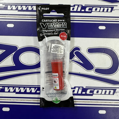 TINTA RECARGABLE CARTUCHO PILOT PIZARRA WBS-VBM ROJO