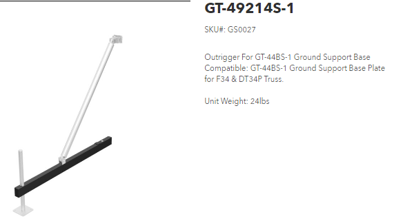 GLOBALTRUSS GT-49214S-1