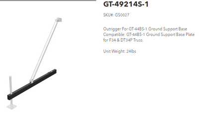 GLOBALTRUSS GT-49214S-1