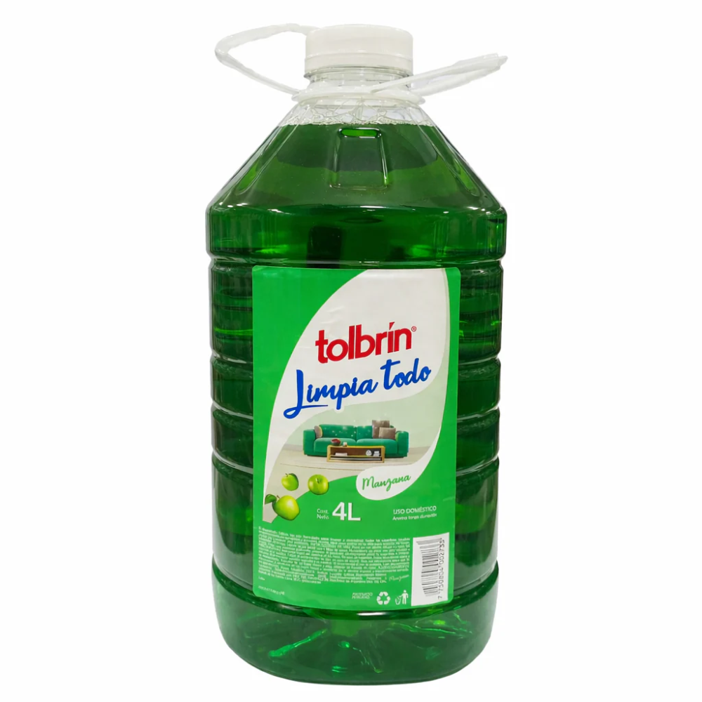 LIMPIA TODO TOLBRÍN MANZANA 4L