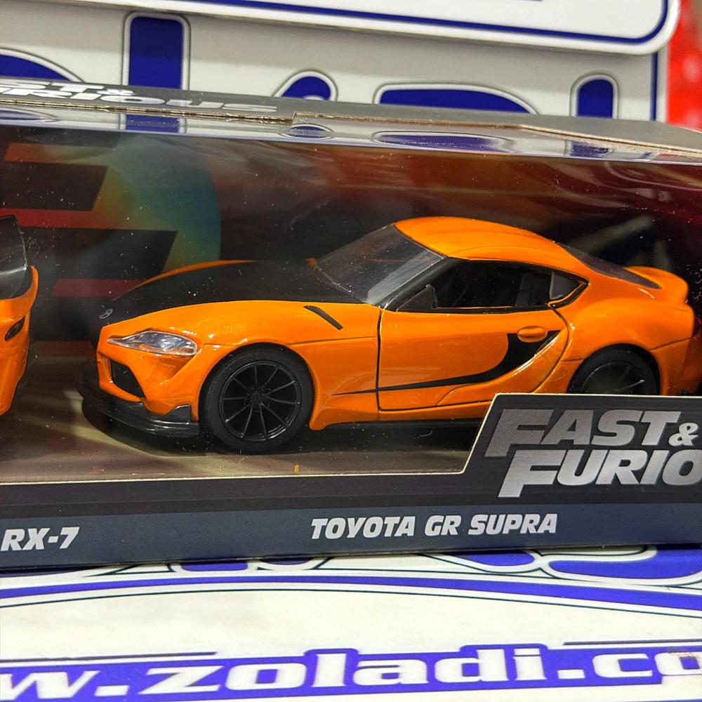 32910 SET HANS MAZDA RX7 & TOYOTA GR SUPRA 1/32 JADA