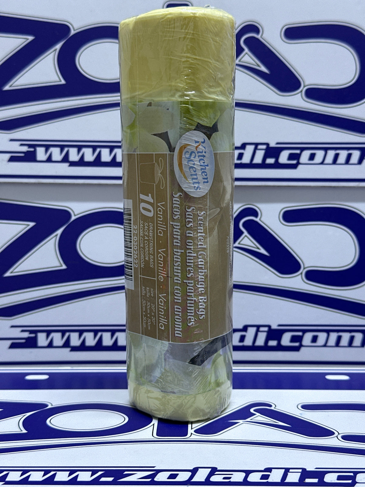 BOLSA DE BASURA CON AROMA DE VAINILLA