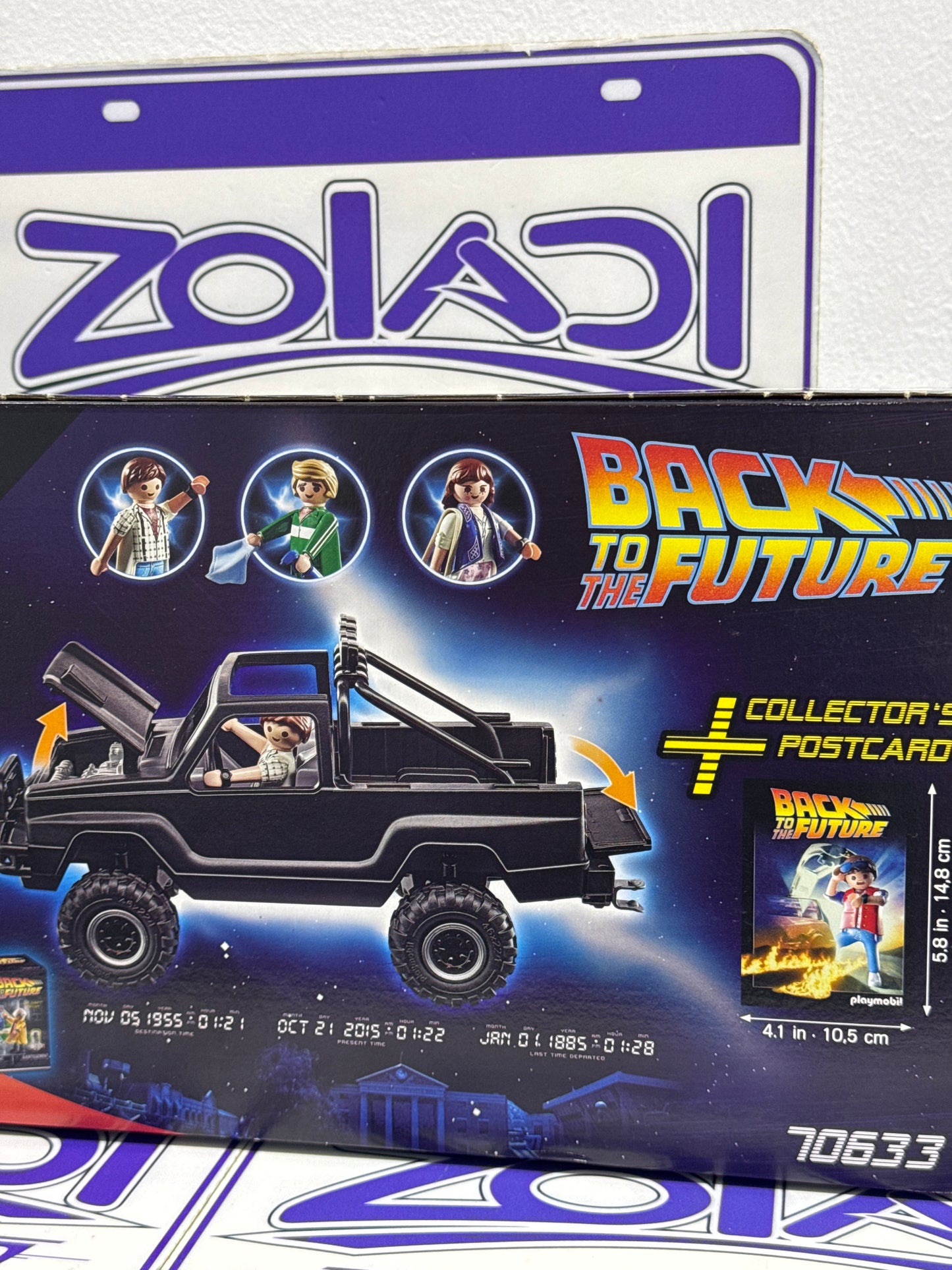 70633 CAMIONETA BACK TO THE FUTURE MARTY MCFLY PLAYMOBIL