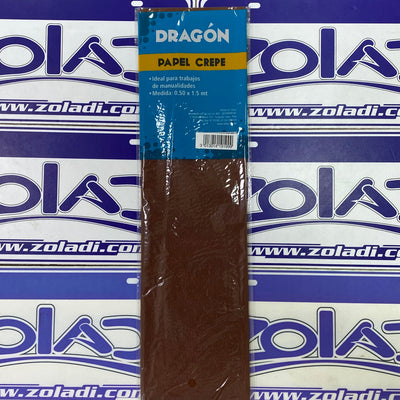 PAPEL CREPE MARRON - Darkloi - Zoladi Perú