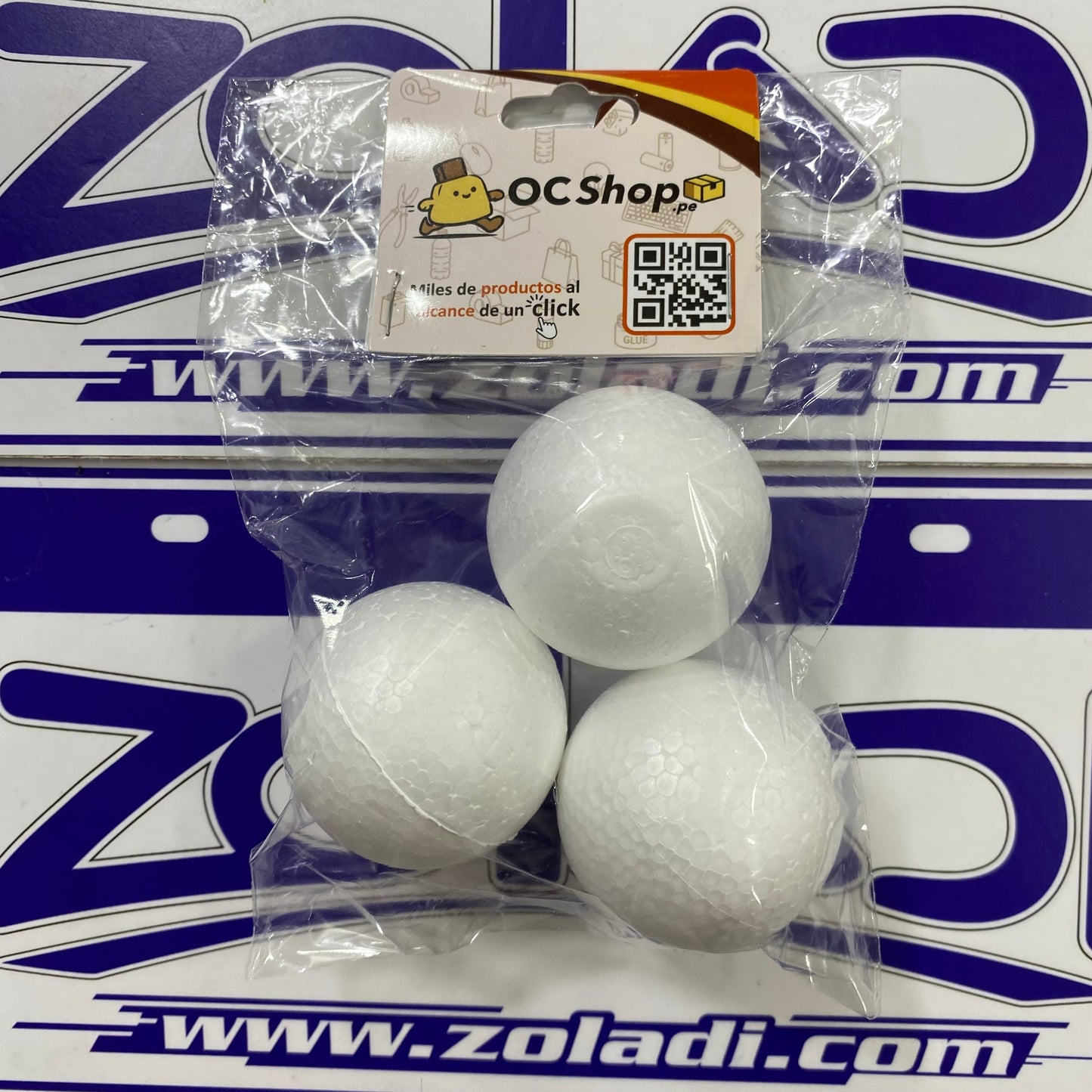 BOLAS DE TECNOPOR 2"