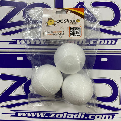 BOLAS DE TECNOPOR 2"