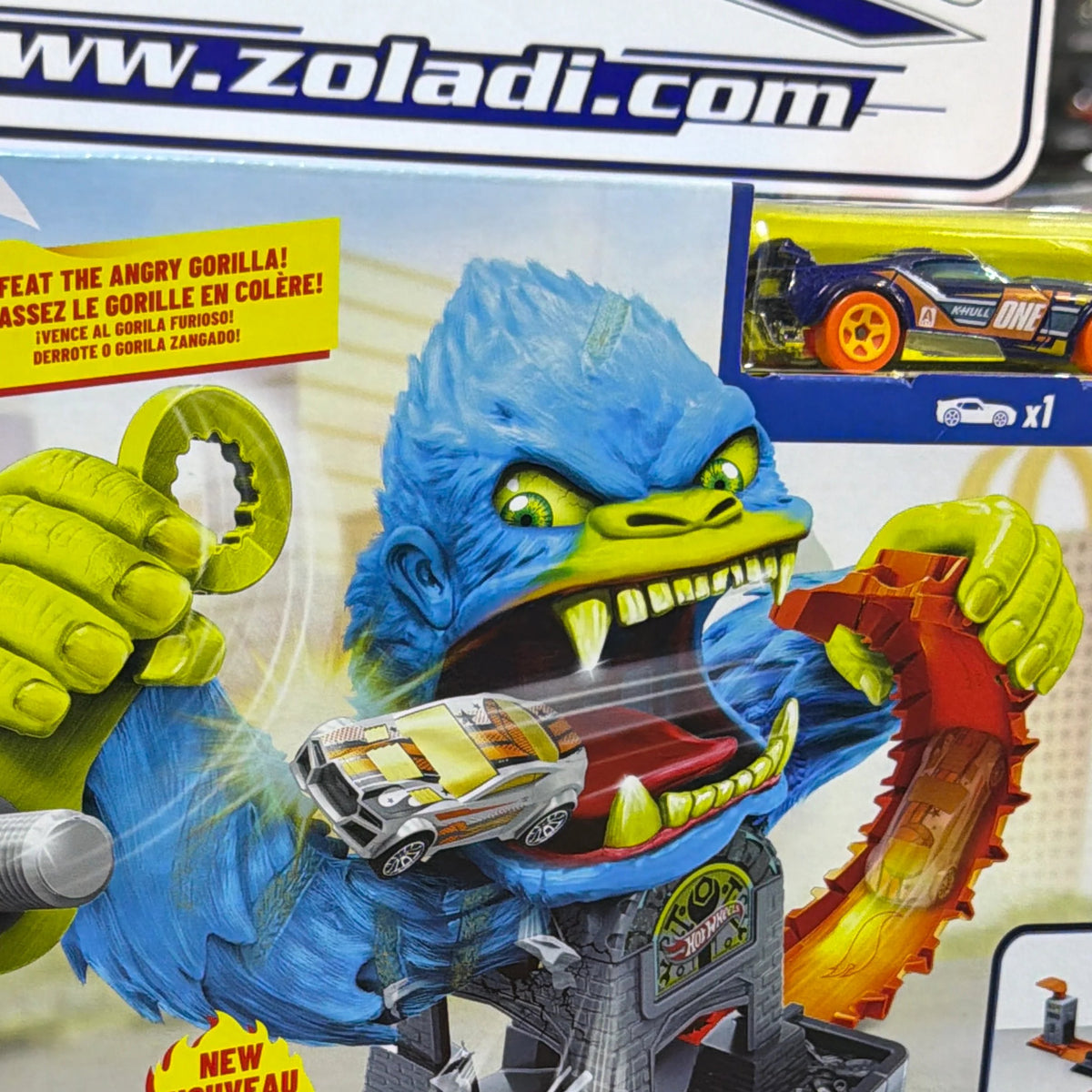 Hot Wheels GORILLA SLAM ATAQUE PISTA HOTWHEELS tienda Zoladi