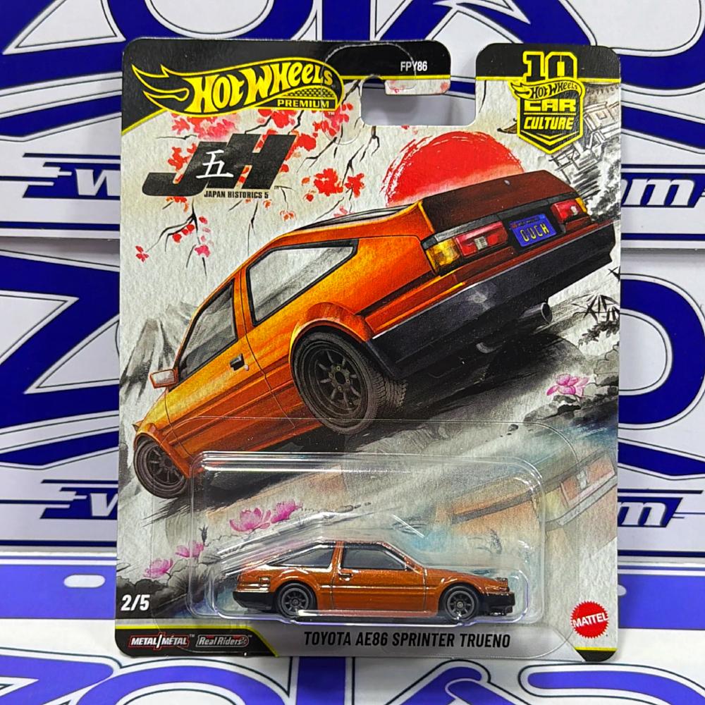 PROMO SET JAPAN HISTORICS 5 HOTWHEELS PREMIUM