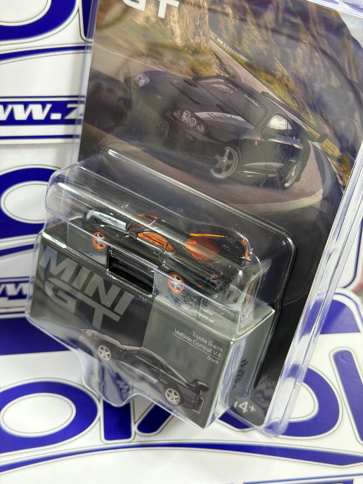 1107 TOYOTA SUPRA VEILSIDE COMBAT MINI GT (CHASE)