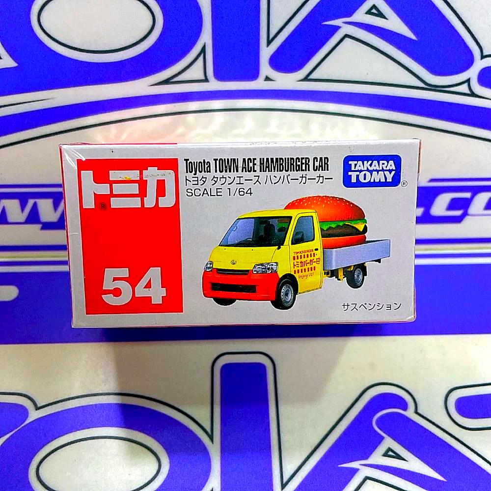 54 TOYOTA TOWN ACE HAMBURGER CAR TOMICA