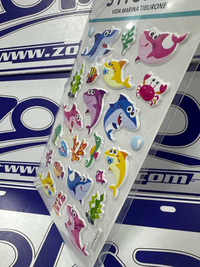 STICKER TIBURÓN