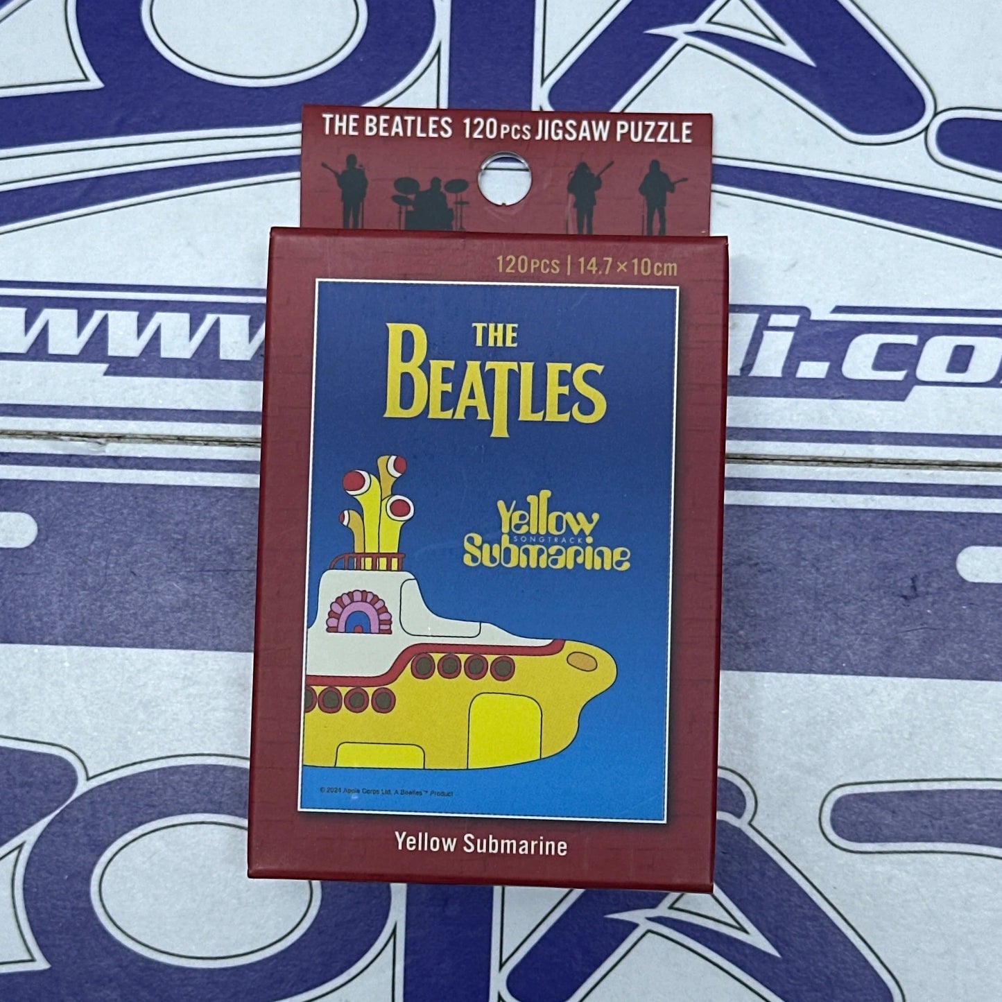 MINI ROMPECABEZAS 120PCS DE YELLOW SUBMARINE THE BEATLES