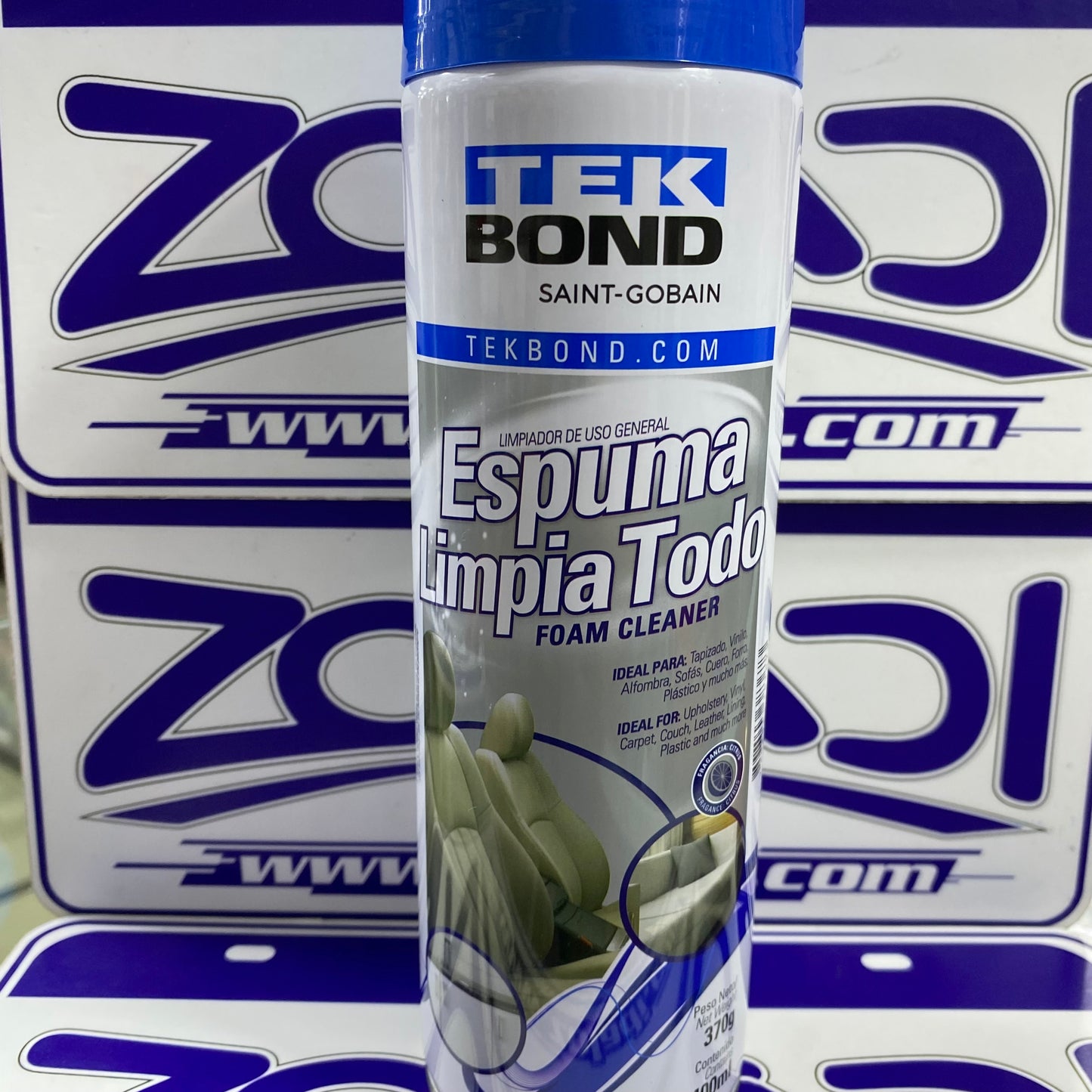 ESPUMA EN SPRAY LIMPIA TODO 400ml TEKBOND