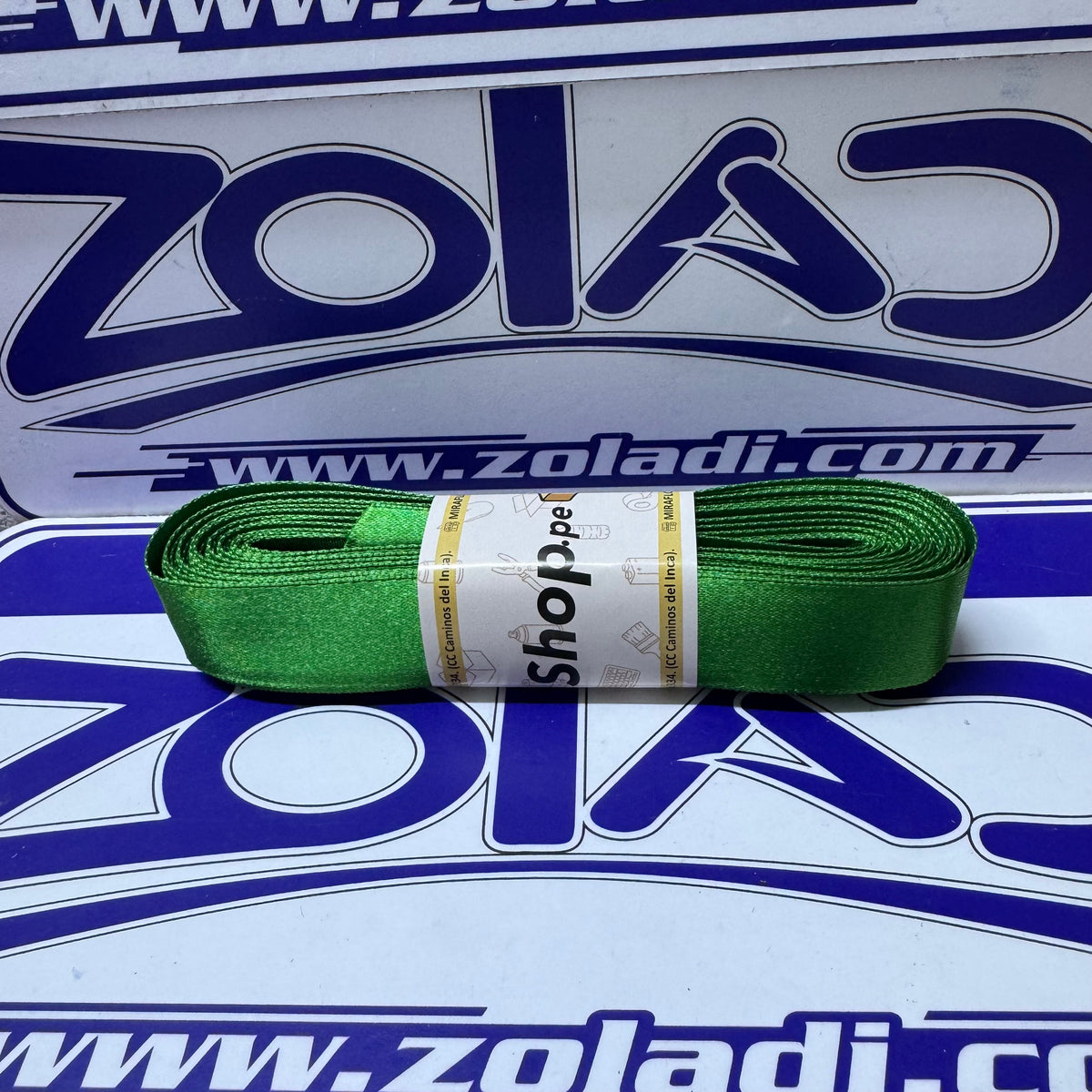CINTA SATINADA VERDE