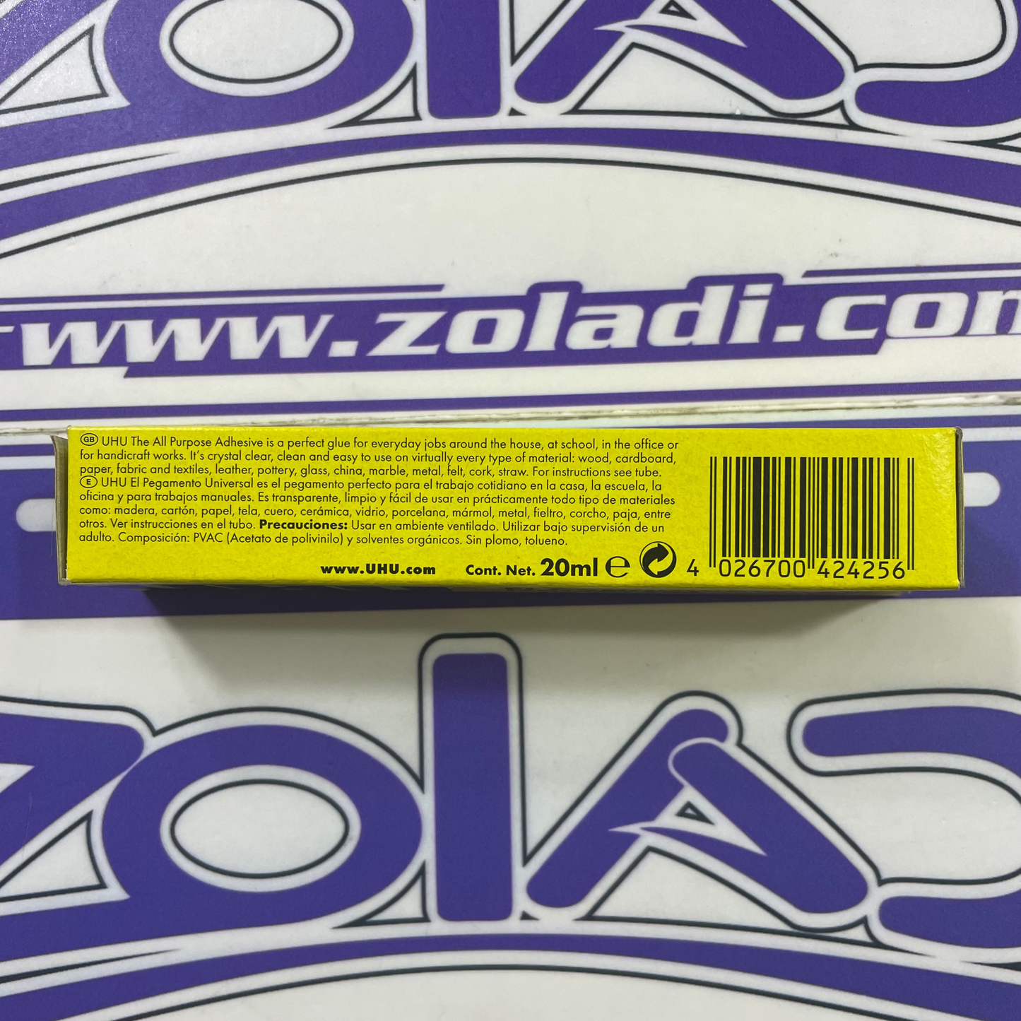 UHU PEGAMENTO UNIVERSAL 20ml