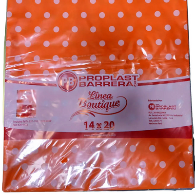 BOLSAS PLASTICAS 50und 14x20 (GRANDE)