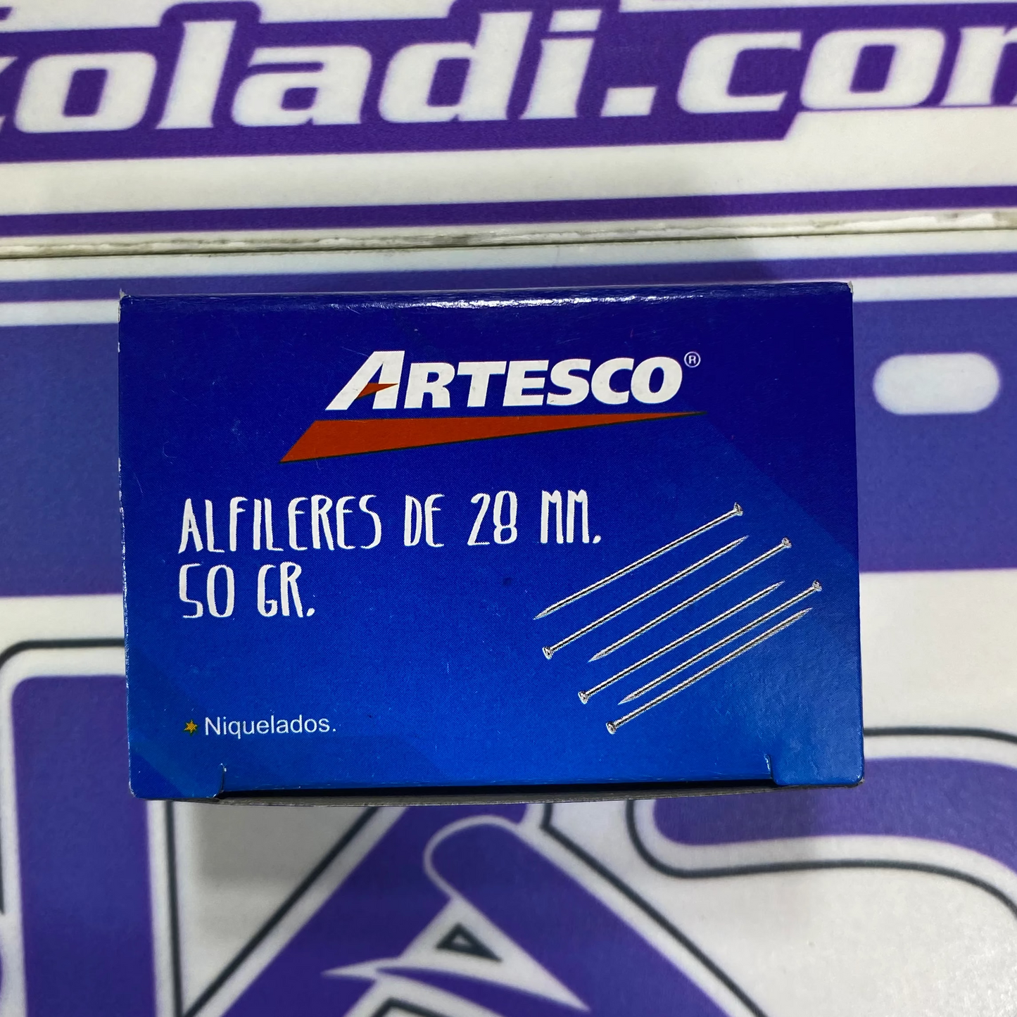 ALFILERES ARTESCO DE 28MM