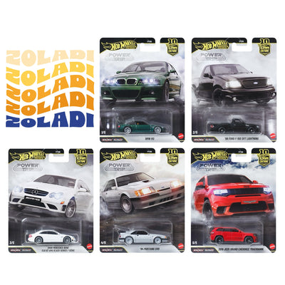 PROMO SET POWER TRIP 5 HOTWHEELS PREMIUM
