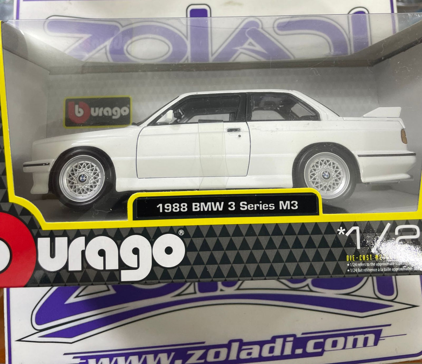 12342 1988 BMW 3 SERIES M3 BURAGO 1/24