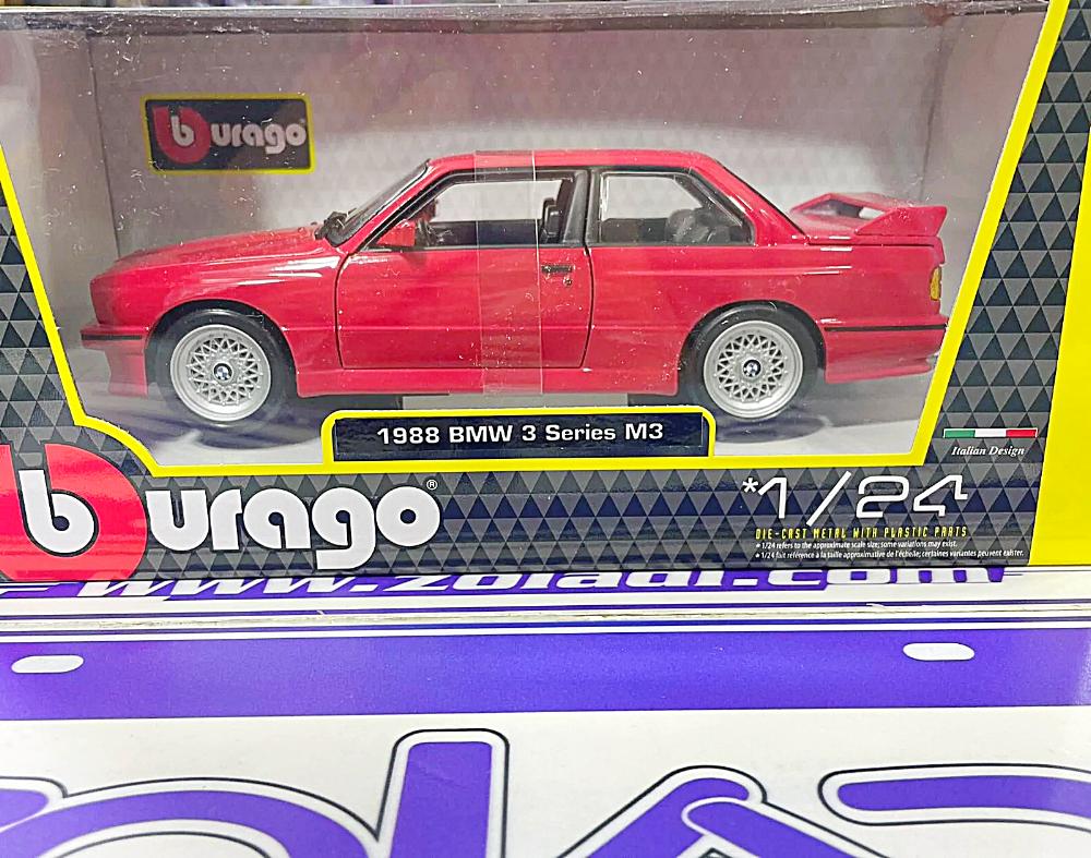 12342 1988 BMW 3 SERIES M3 BURAGO 1/24