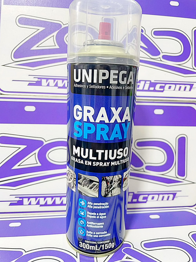 grasa en spray ideal para lubricar ferreteria zoladi