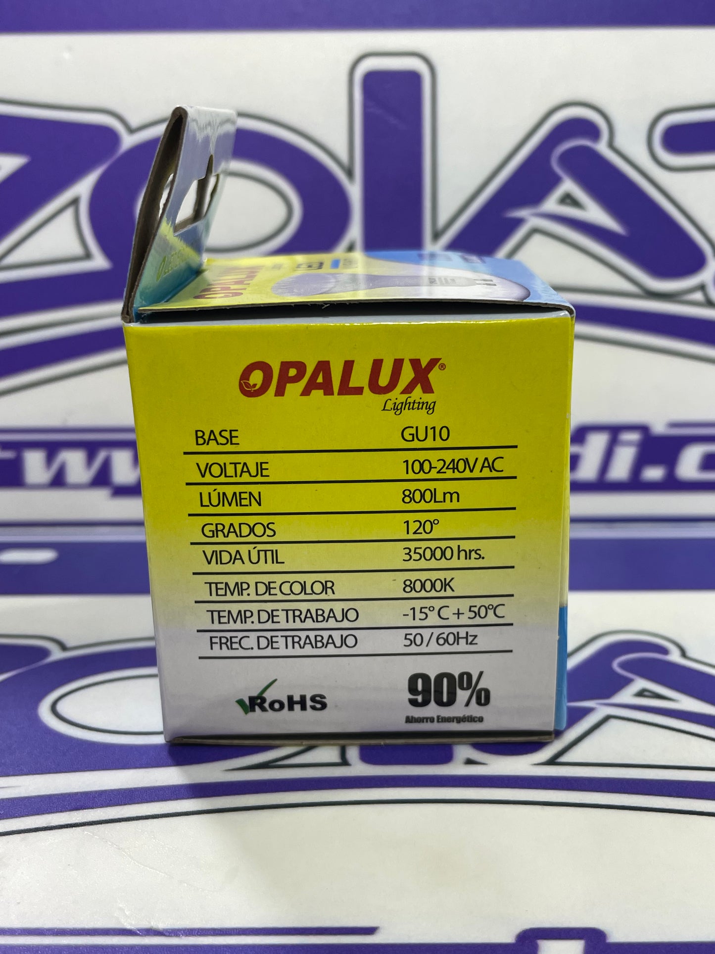 FOCO DICROICO LED 9W LUZ BLANCA